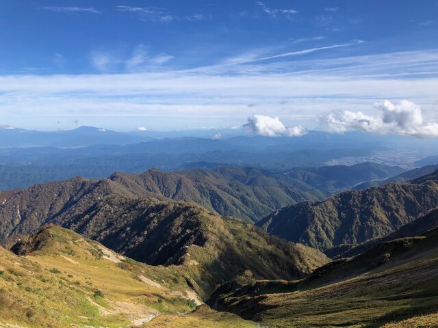 五竜山荘からの展望