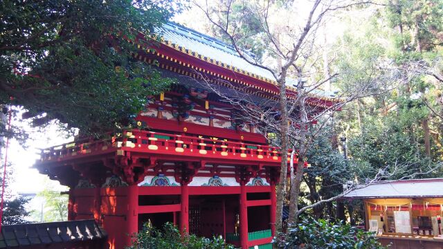 冬の久能山東照宮