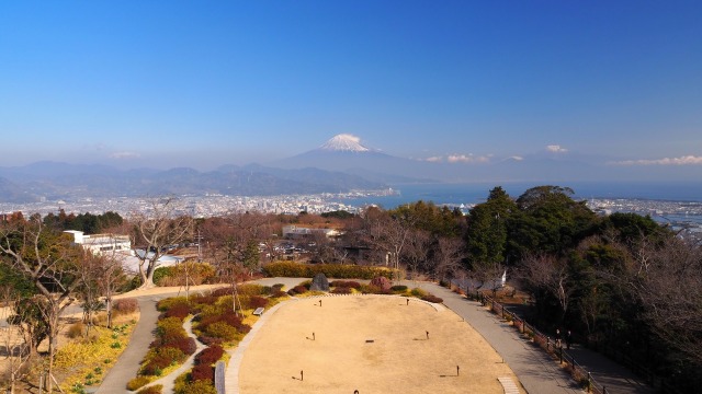 日本平から望む富士山