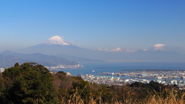 日本平から望む富士山