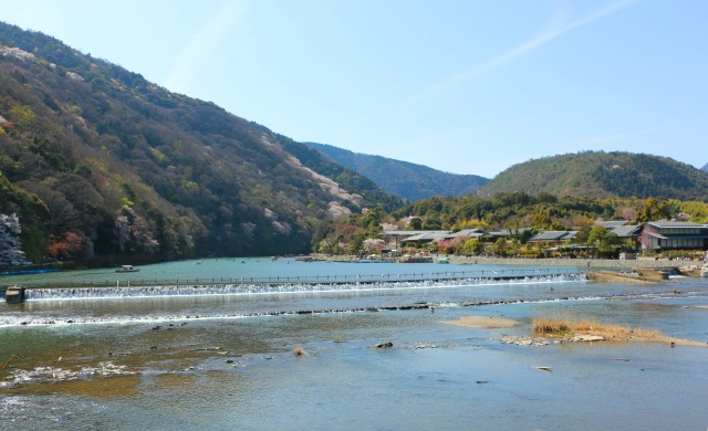 嵐山桂川