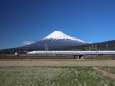 富士山と新幹線