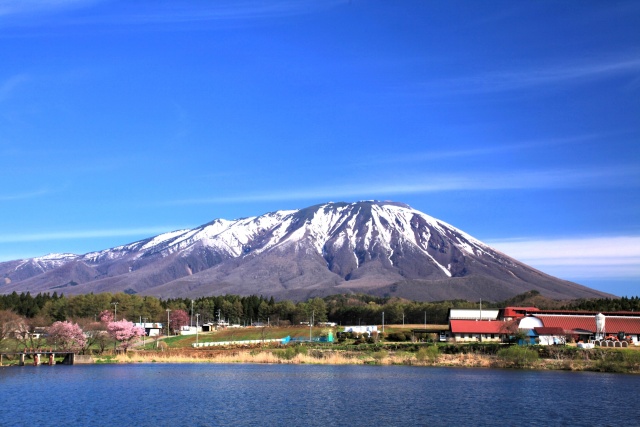 絶景 岩手山