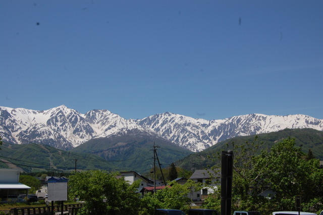 白馬の山々 2024年