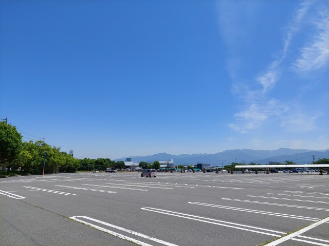 澄んだ松本の青空