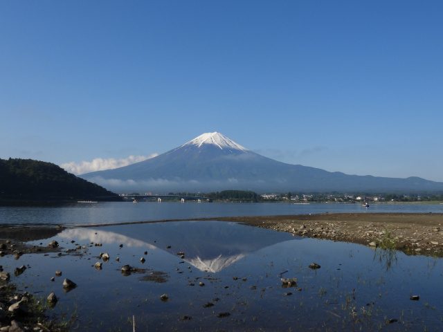 逆さ富士