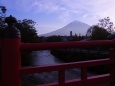 早朝の富士山本宮浅間大社