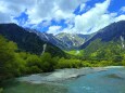 初夏の穂高連峰