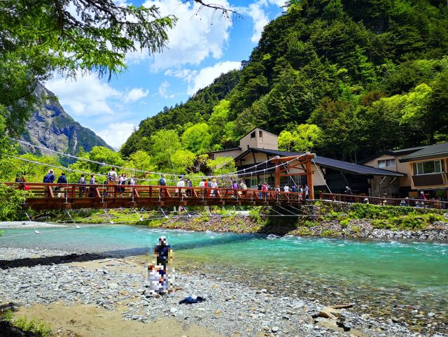 初夏の河童橋