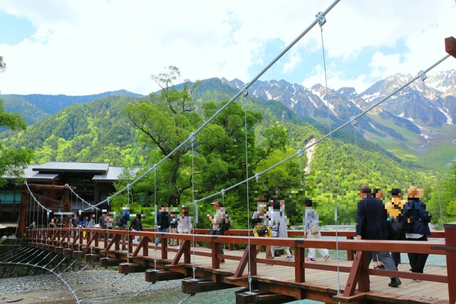 初夏の河童橋