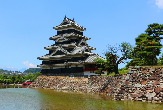 6月の松本城