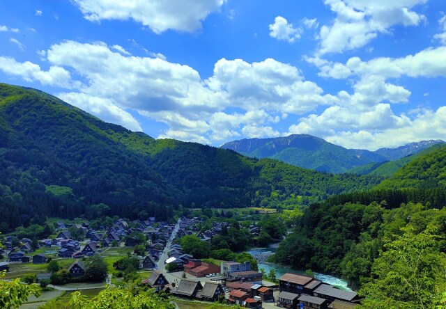 初夏の白川郷