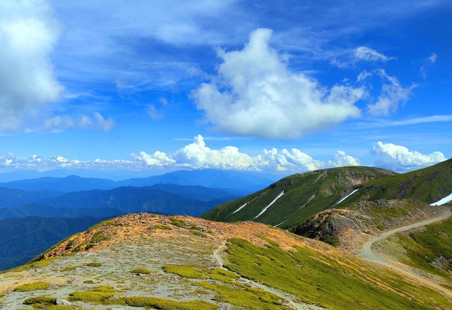 初夏の乗鞍岳