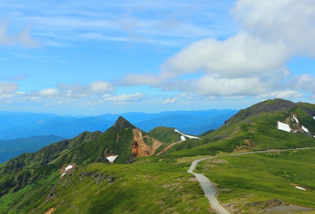 初夏の乗鞍岳