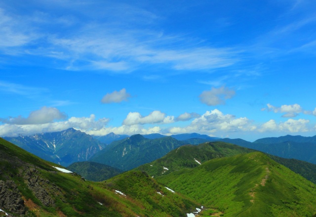 夏の乗鞍岳