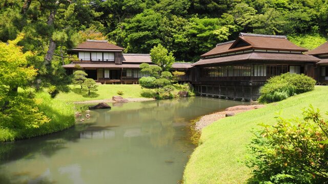 初夏の三渓園