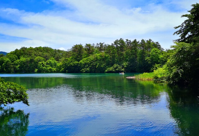 夏の毘沙門沼