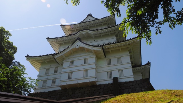 初夏の小田原城