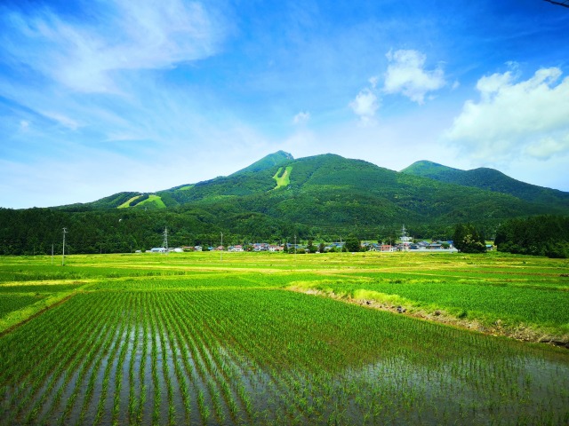 夏の磐梯山