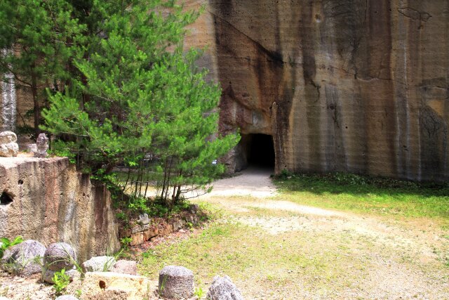 瓜割石庭公園