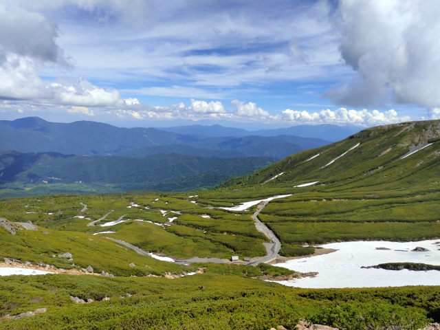 夏の乗鞍岳