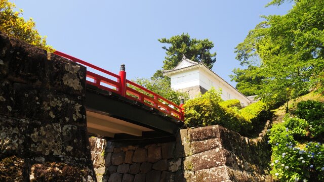 初夏の小田原城