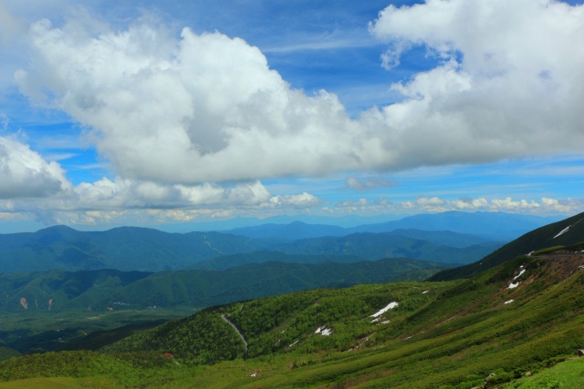 夏の乗鞍岳