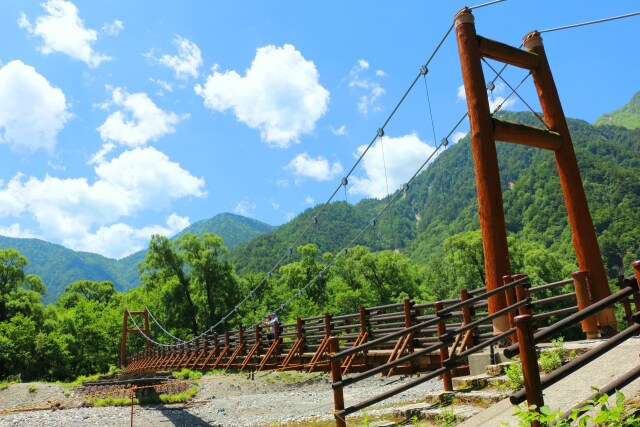 夏の明神橋