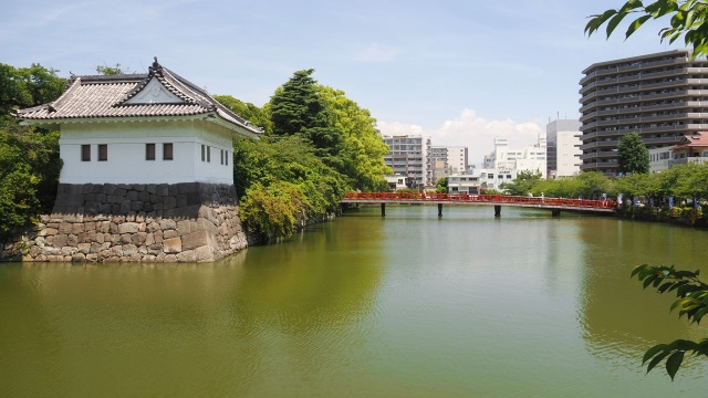 初夏の小田原城