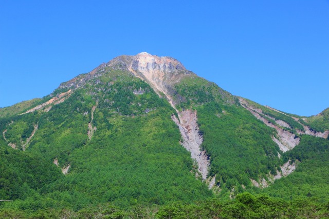 夏の焼岳