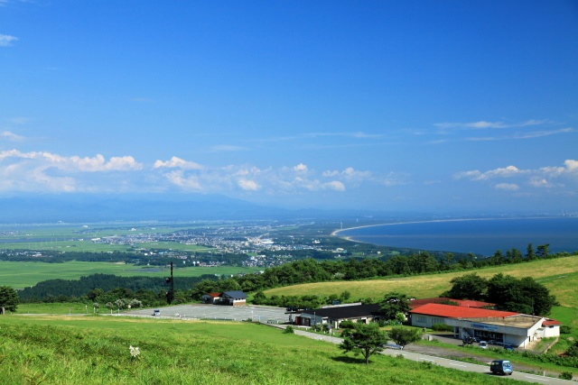 寒風山からの眺め