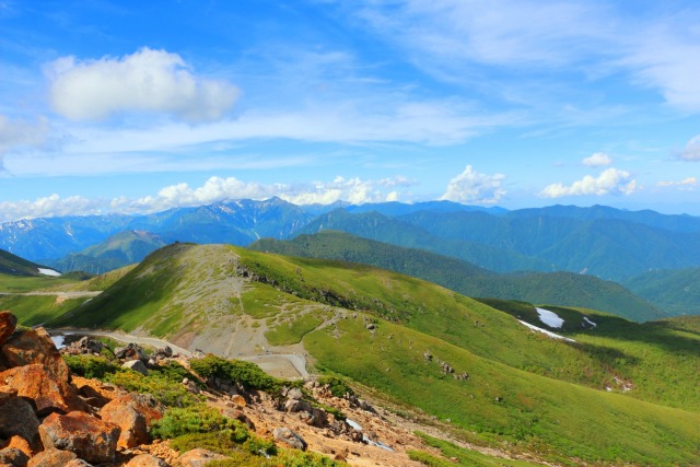 夏の乗鞍岳