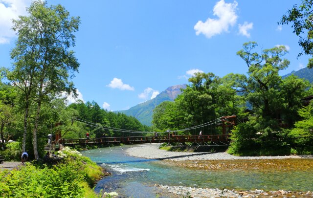 夏の上高地