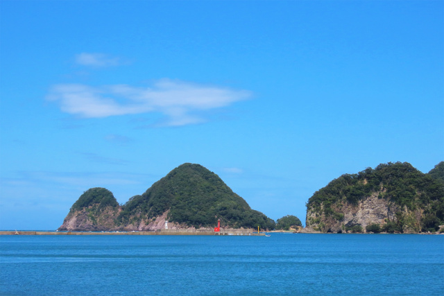 夏の海岸 9 漁港