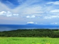 仁賀保高原から見える男鹿半島