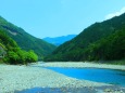 夏の清流銚子川