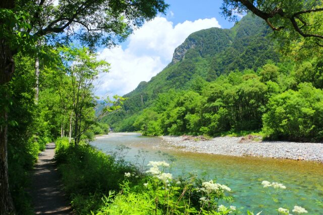 夏の上高地