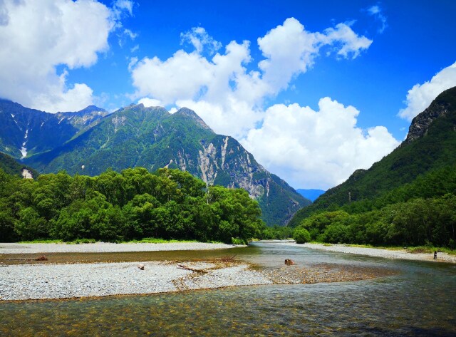 夏の上高地