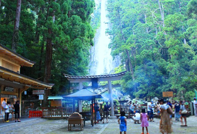 夏の那智の滝