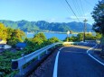 真夏の海への散歩道