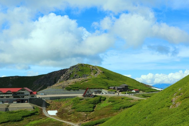 夏の乗鞍岳