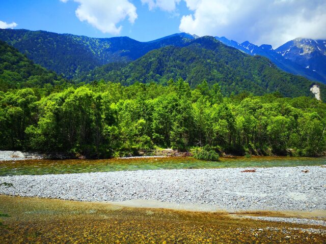 夏の上高地