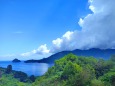 夏の海と空