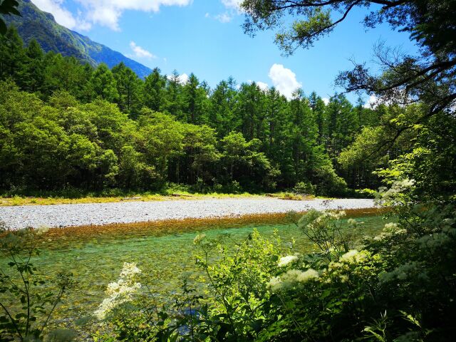 夏の上高地