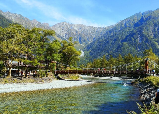 晩夏の河童橋