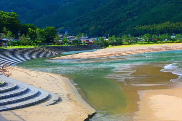 初秋の海