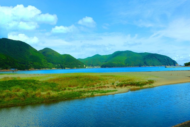 初秋の海