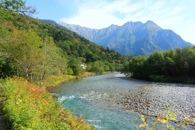 初秋の上高地