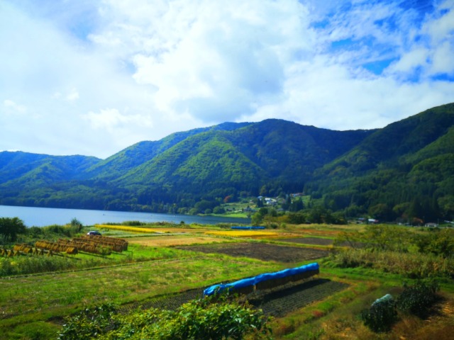 初秋の白馬村