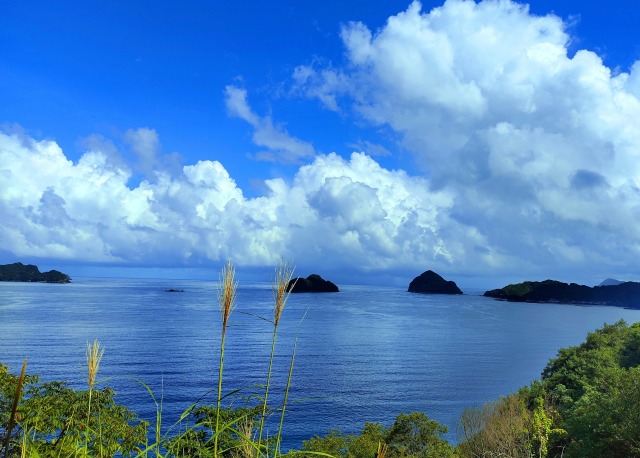 初秋の海